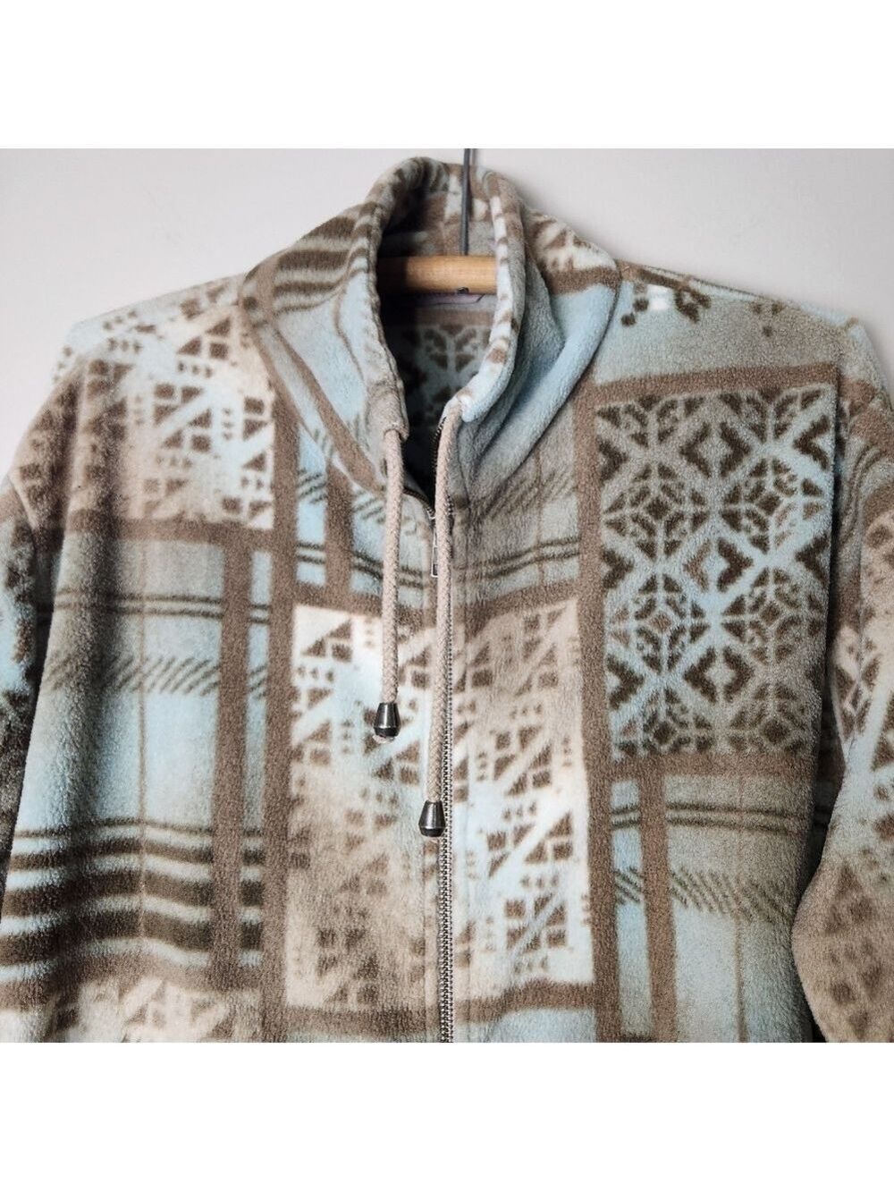 Vintage TanJay Cozy Fleece Coat Sweater 2X - Picture 2 of 12